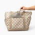 Cleverpup Transit Tote Dog Carrier - Medium - Checkered