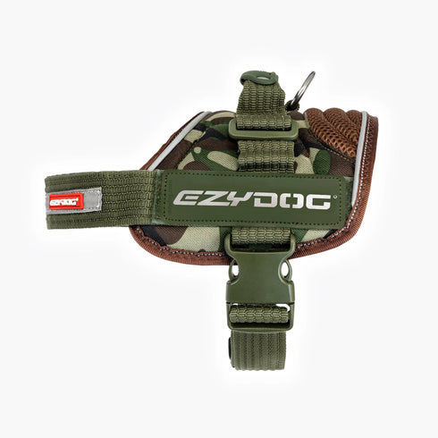 EZY Convert Dog Harness - XX-Large 34 - 45.5” - Green Cameo