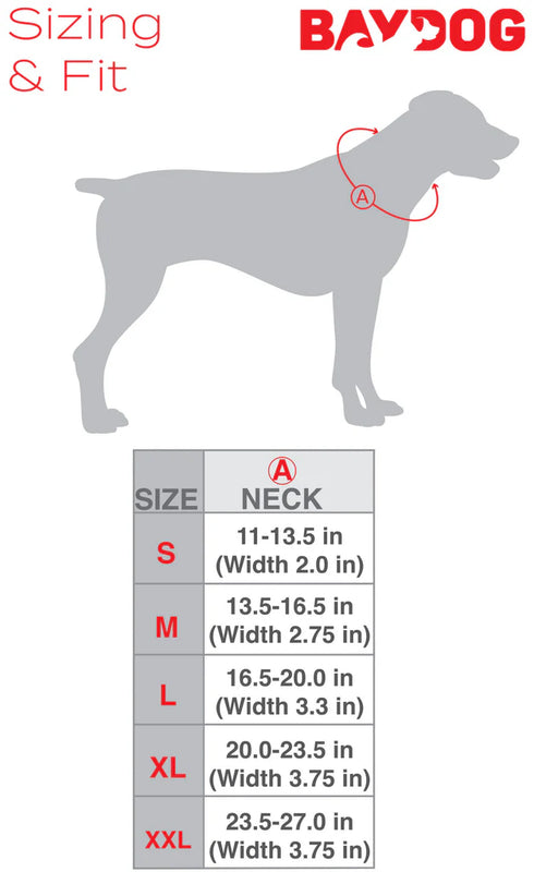 Baydog Artic Cooling Dog Collar - MD - Blue