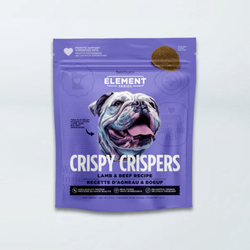 NutriSource Crispy Crispers Dog Treats - Lamb & Beef - 4oz Bag