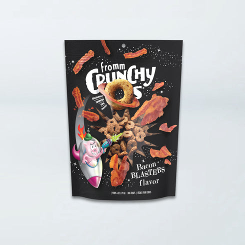 Fromm Crunchy O's Bacon Blasters Dog Treats - Bacon - 26oz Bag