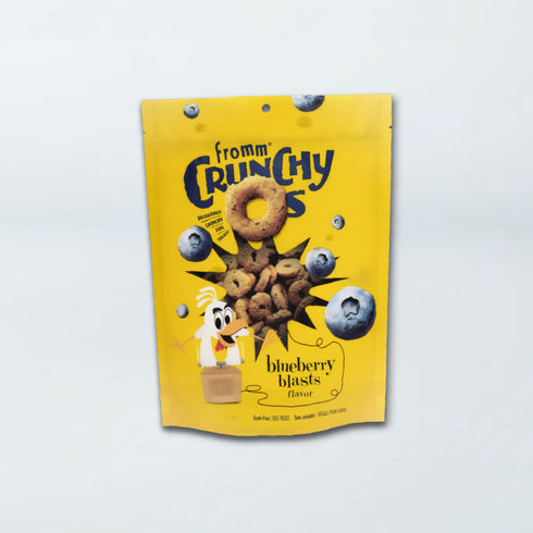 Fromm Crunchy O's Blueberry Blasts Dog Treats - Blueberry & Chicken - 26oz Bag