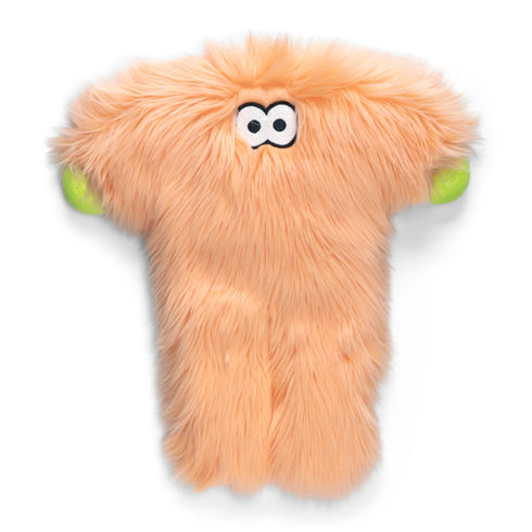 West Paw Rowdies Plush Dog Toy - Bjorn - Melon