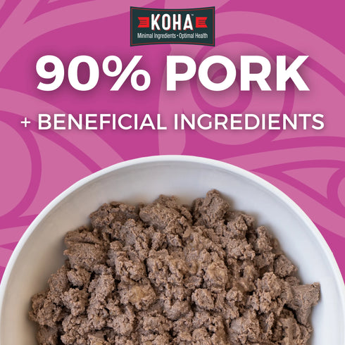 Koha Limited Ingredient Diet Wet Dog Food - Pork - 13oz Can