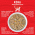 Koha Grain Free Pure Shreds Wet Cat Food - Shredded Beef - 5.5oz Can