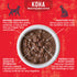 Koha Poke Bowl Wet Cat Food - Tuna & Beef - 3oz Pouch