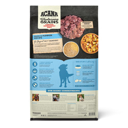 Acana Wholesome Grains LID Dry Dog Food - Duck & Pumpkin - 22.5lb Bag