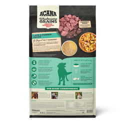 Acana Wholesome Grains LID Dry Dog Food - Lamb & Pumpkin - 22.5lb Bag