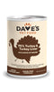 Dave's Pet Food 95% Premium Wet Dog Food - Turkey - 13oz Can