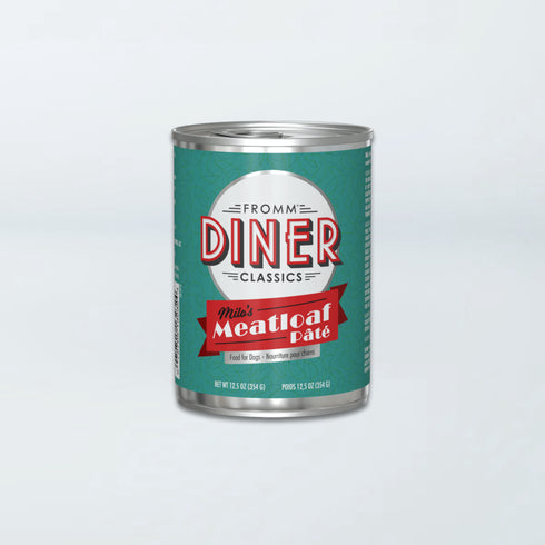 Fromm Diner Classics Wet Dog Food - Milo's Meatloaf Pate - 12.5oz Can