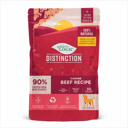 Nature's Logic Distinction Dry Dog Food - Beef - 12lb Bag