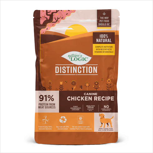 Nature's Logic Distinction Dry Dog Food - Chicken - 4.4lb Bag