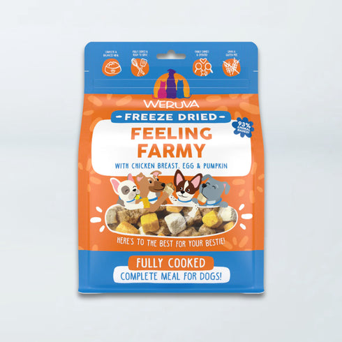 Weruva Freeze Dried Dog Food - Feeling Farmy - 5.5oz Pouch