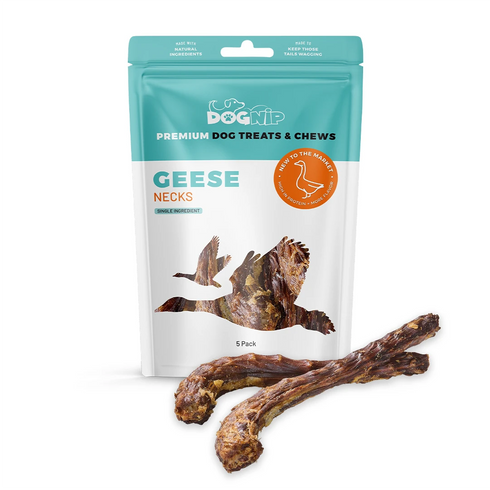 DogNip Geese Necks Dog Treats - 5 Pack