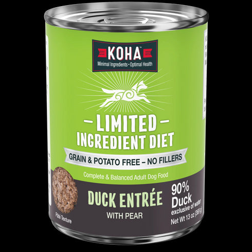 Koha Limited Ingredient Diet Wet Dog Food - Duck - 13oz Can