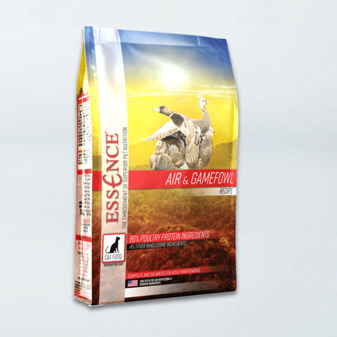 Essence Grain Free Dry Cat Food - Air & Gamefowl - 10lb Bag