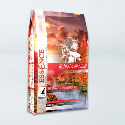 Essence Grain Free Dry Cat Food - Ranch & Meadow - 10lb Bag