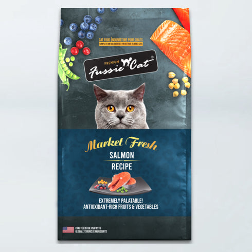 Fussie Cat Market Fresh Dry Cat Food - Salmon - 10lb Bag
