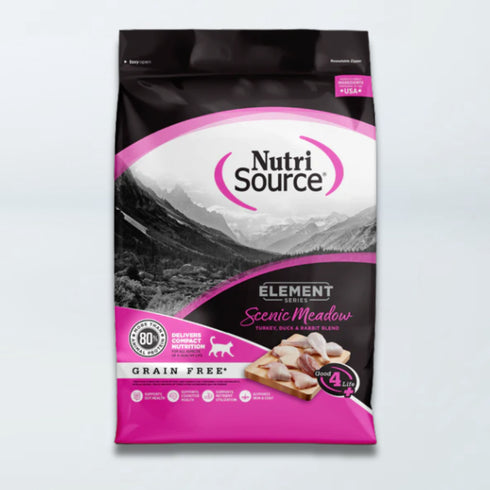 NutriSource Element Series Dry Cat Food - Scenic Meadow - 11lb Bag