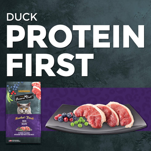 Fussie Cat Market Fresh Dry Cat Food - Duck - 4lb Bag