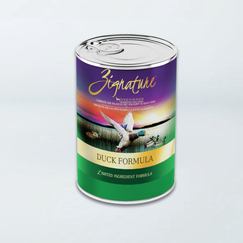 Zignature Wet Dog Food - Duck - 13oz Can