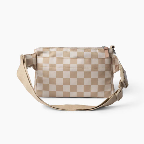 Cleverpup Dog Walk & Train Sling Bag - Checkered