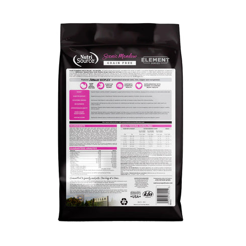 NutriSource Element Series Dry Cat Food - Scenic Meadow - 11lb Bag