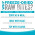 NutriSource Element Series Raw Bites Freeze Dried Dog Food - Chicken & Duck - 2.5oz Bag
