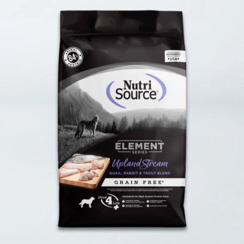 NutriSource Element Series Dry Dog Food - Upland Stream - 24lb Bag