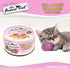 Fussie Cat Kitten Super Premium Goat Milk Shreds Wet Cat Food - Tuna, Chicken, & Pumpkin - 2.47oz Can