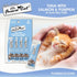 Fussie Cat Kitten Super Premium Goat Milk Puree Lickable Cat Treat - Tuna, Salmon, & Pumpkin - 4 Pack