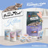 Fussie Cat Kitten Super Premium Goat Milk Puree Lickable Cat Treat - Tuna, Salmon, & Pumpkin - 4 Pack