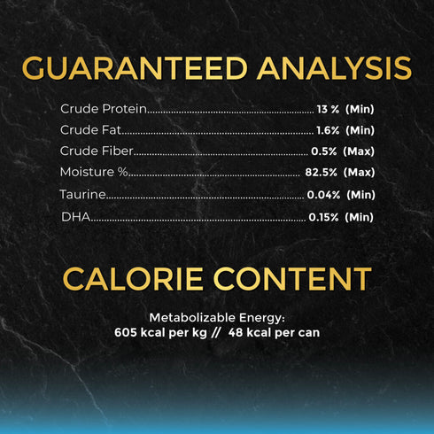 Fussie Cat Black Label Wet Cat Food - Tuna & Small Anchovies in Gravy - 2.82oz Can