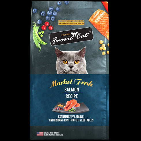 Fussie Cat Market Fresh Dry Cat Food - Salmon - 10lb Bag