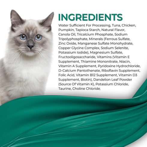 Fussie Cat Fine Dining Mousse Wet Cat Food - Tuna With Pumpkin In Gravy - 2.47oz Can