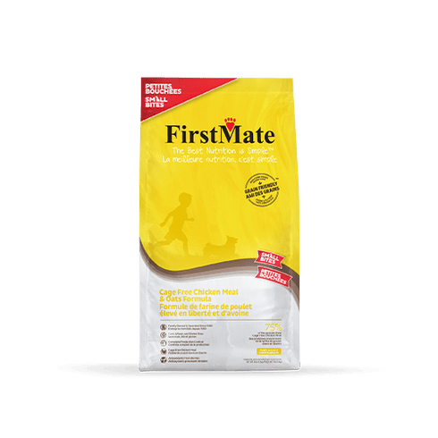 FirstMate Grain Friendly Small Bites Dry Dog Food - Chicken & Oat - 4lb Bag