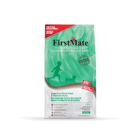 FirstMate Grain Friendly Small Bites Dry Dog Food - Duck & Oats - 4lb Bag