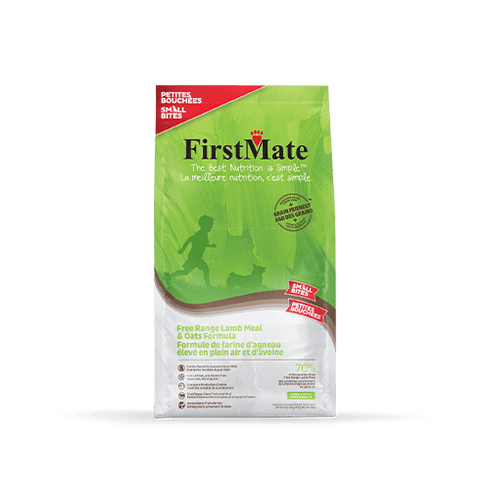 FirstMate Grain Friendly Small Bites Dry Dog Food - Lamb & Oat - 4lb Bag