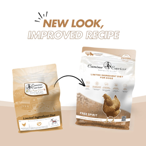 Canine Caviar Limited Ingredient Dry Dog Food - Free Spirit Chicken & Millet - 24lb Bag