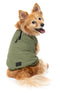 FuzzYard Bomber Dog Jacket - Size 4 - Khaki Green