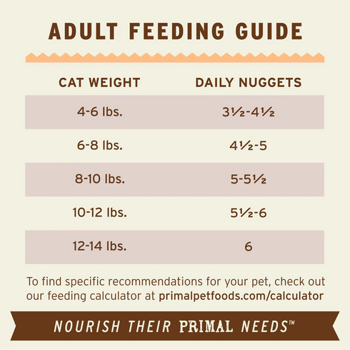 Primal Freeze Dried Raw Nuggets Cat Food - Pork - 14oz Pouch
