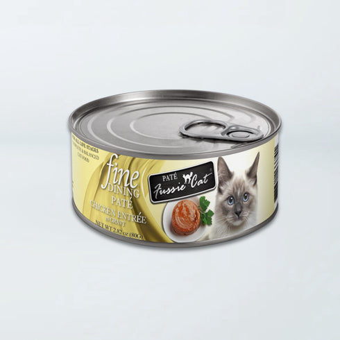 Fussie Cat Fine Dining Paté Wet Cat Food - Chicken - 2.82oz Can