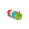 FabDog Fluffy Caterpillar Plush Dog Toy