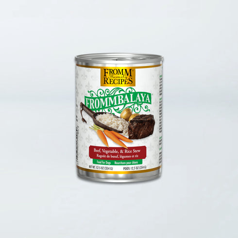Fromm Frommbalaya Wet Dog Food - Beef, Vegetable, & Rice Stew - 12.5oz Can
