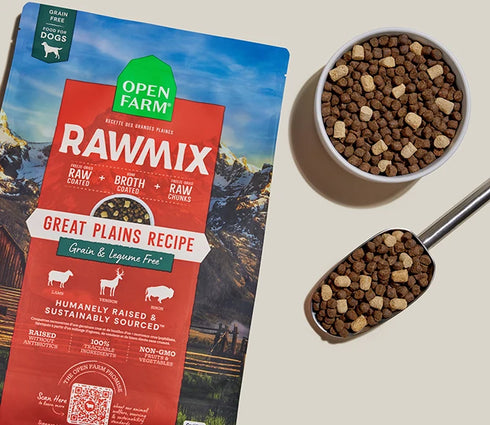 Open Farm RawMix Grain Free Dry Dog Food - Great Plains - 20lb Bag