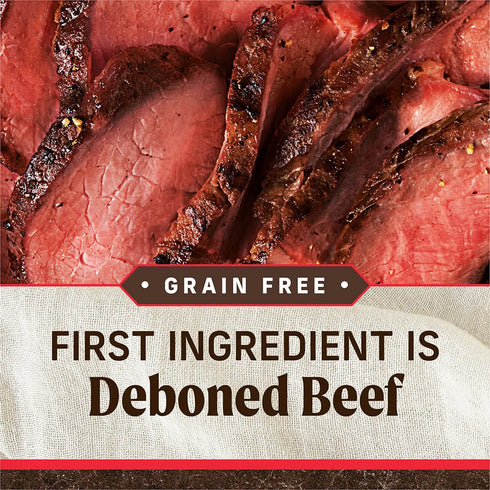 Merrick Grain Free Dry Dog Food - Real Bison, Beef, & Sweet Potato - 10lb Bag