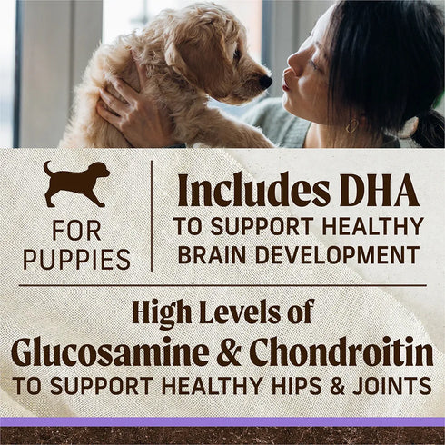 Merrick Grain Free Puppy Dry Dog Food - Real Chicken & Sweet Potato - 22lb Bag