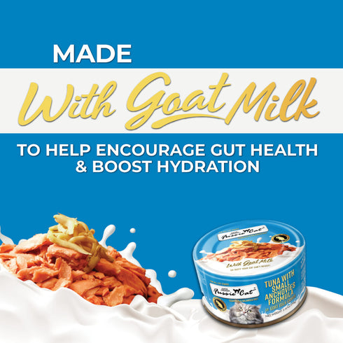 Fussie Cat Super Premium With Goat Milk Gravy Wet Cat Food - Tuna & Small Anchovies - 2.47oz Can