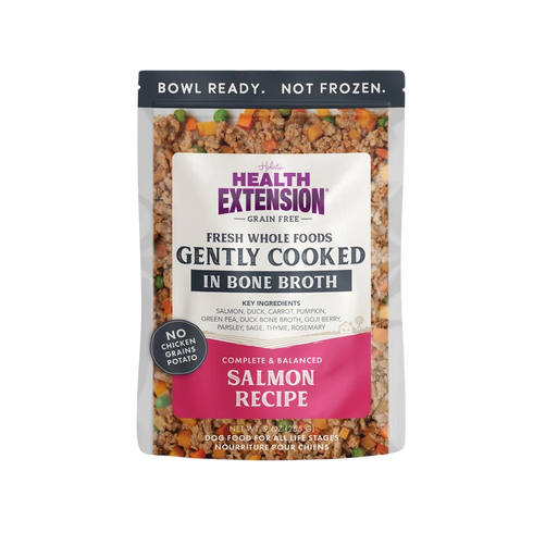 Health Extension Grain Free Gently Cooked Cat & Dog Food - Salmon - 9oz Pouch