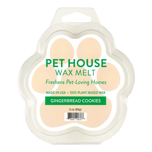 Pet House Gingerbread Cookies Wax Melt Odor Control